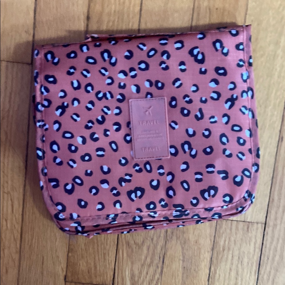 Leopard Print Travel Pouch